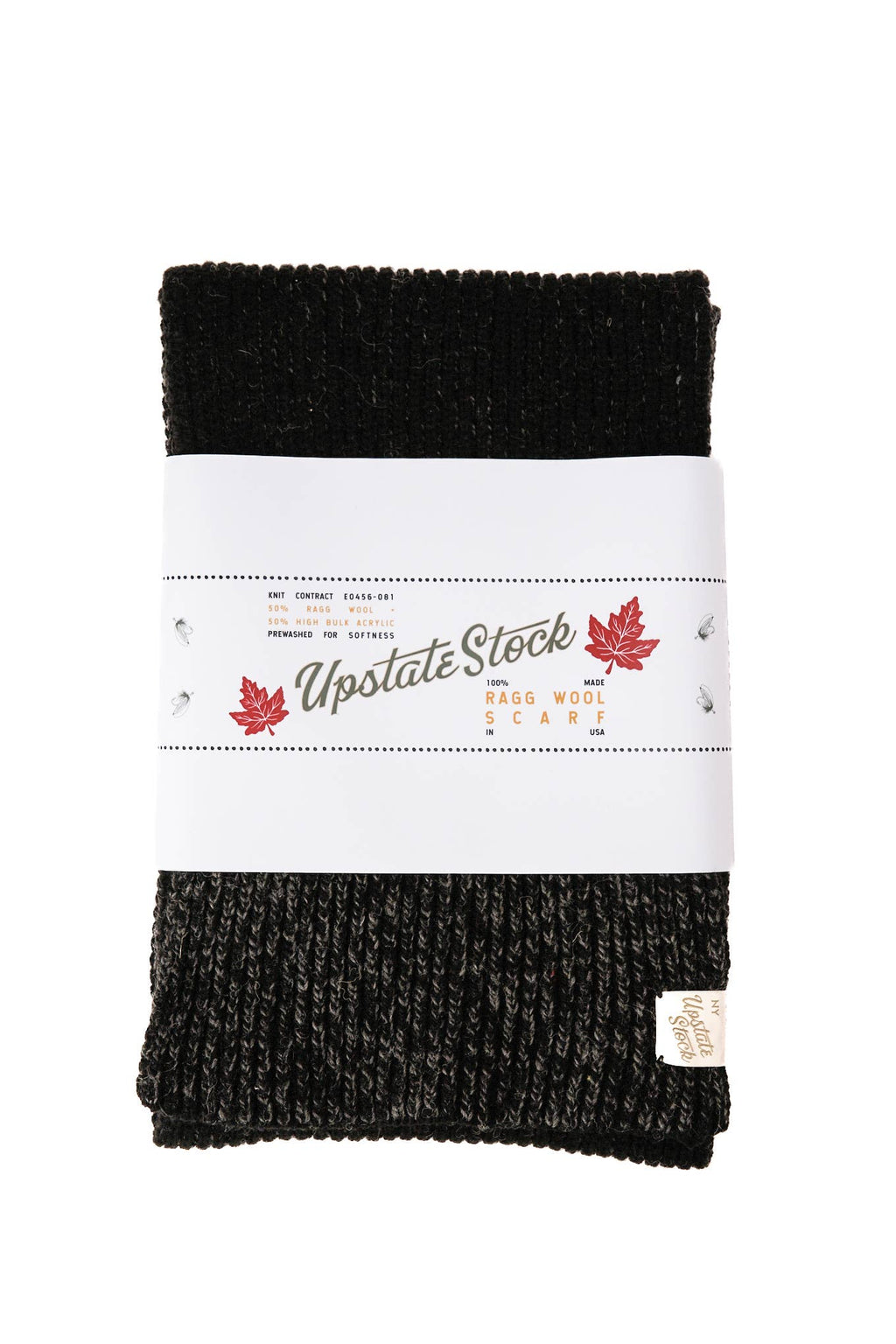 Ragg Wool Scarf: Cherry Blossom Tweed