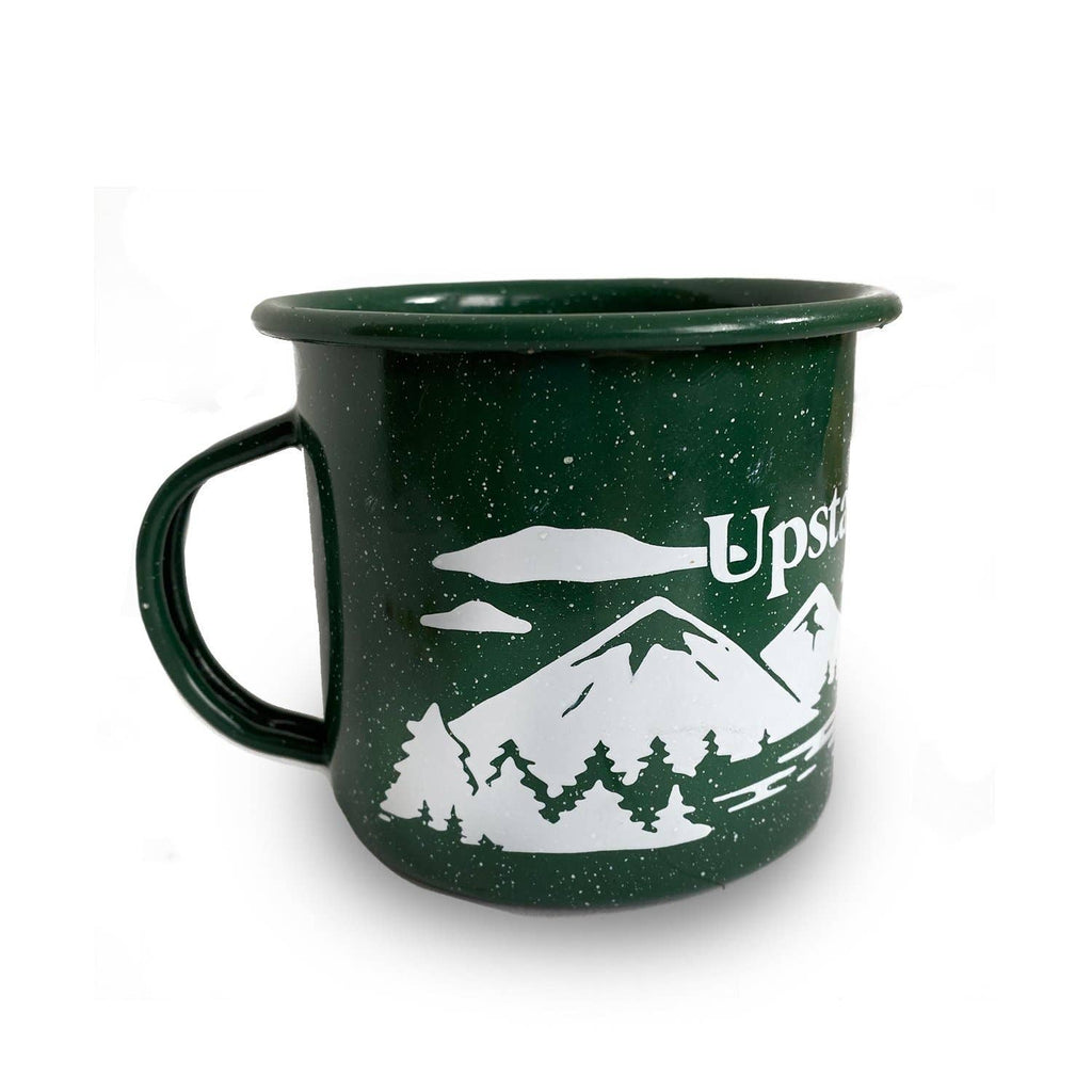 Upstate of Mind Mountain Range Enamel Mug