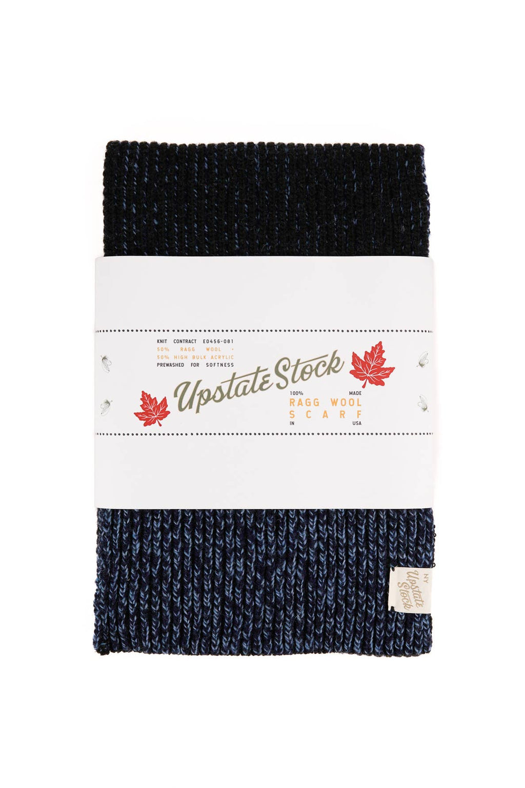 Ragg Wool Scarf: Cherry Blossom Tweed