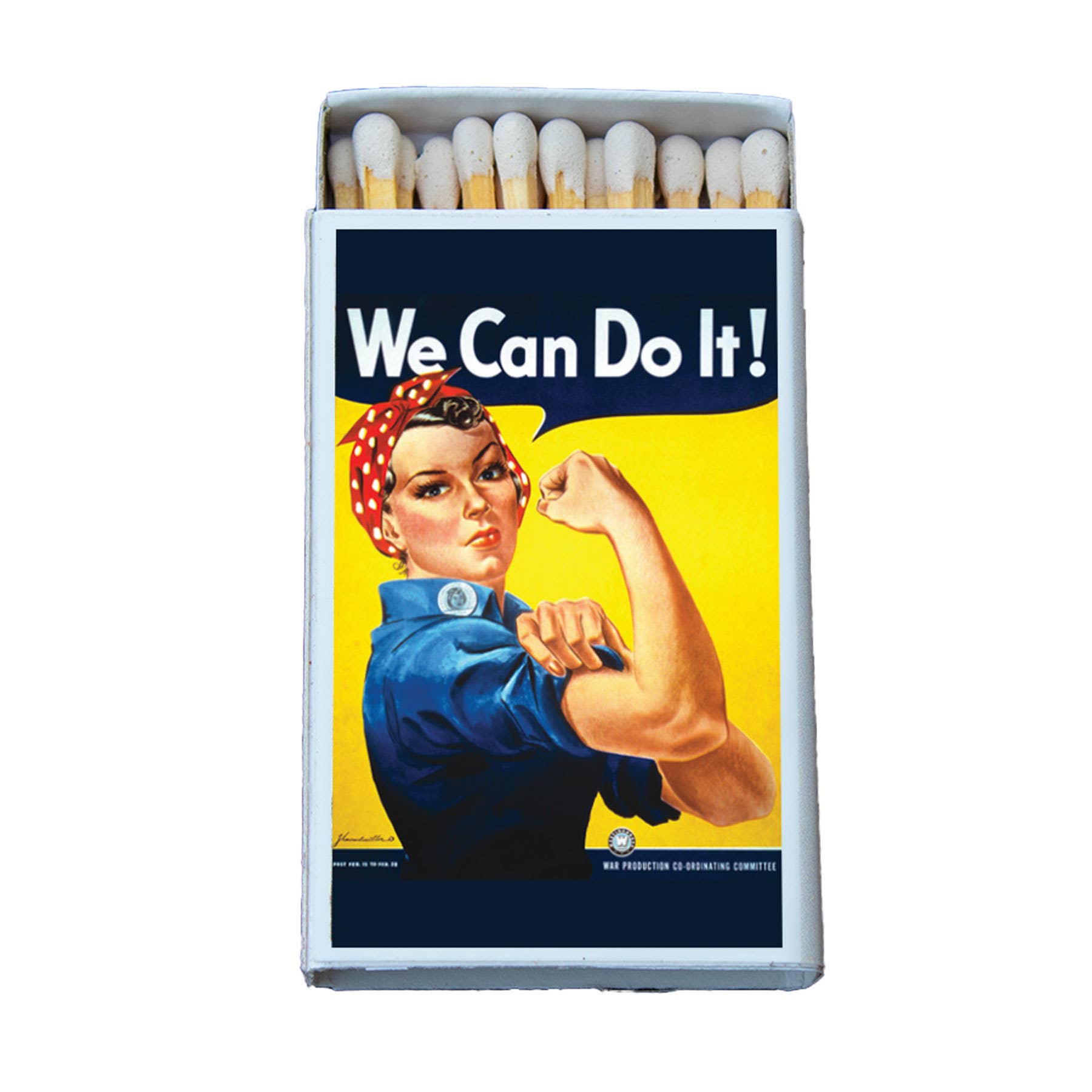 Rosie the Riveter Decorative Matches