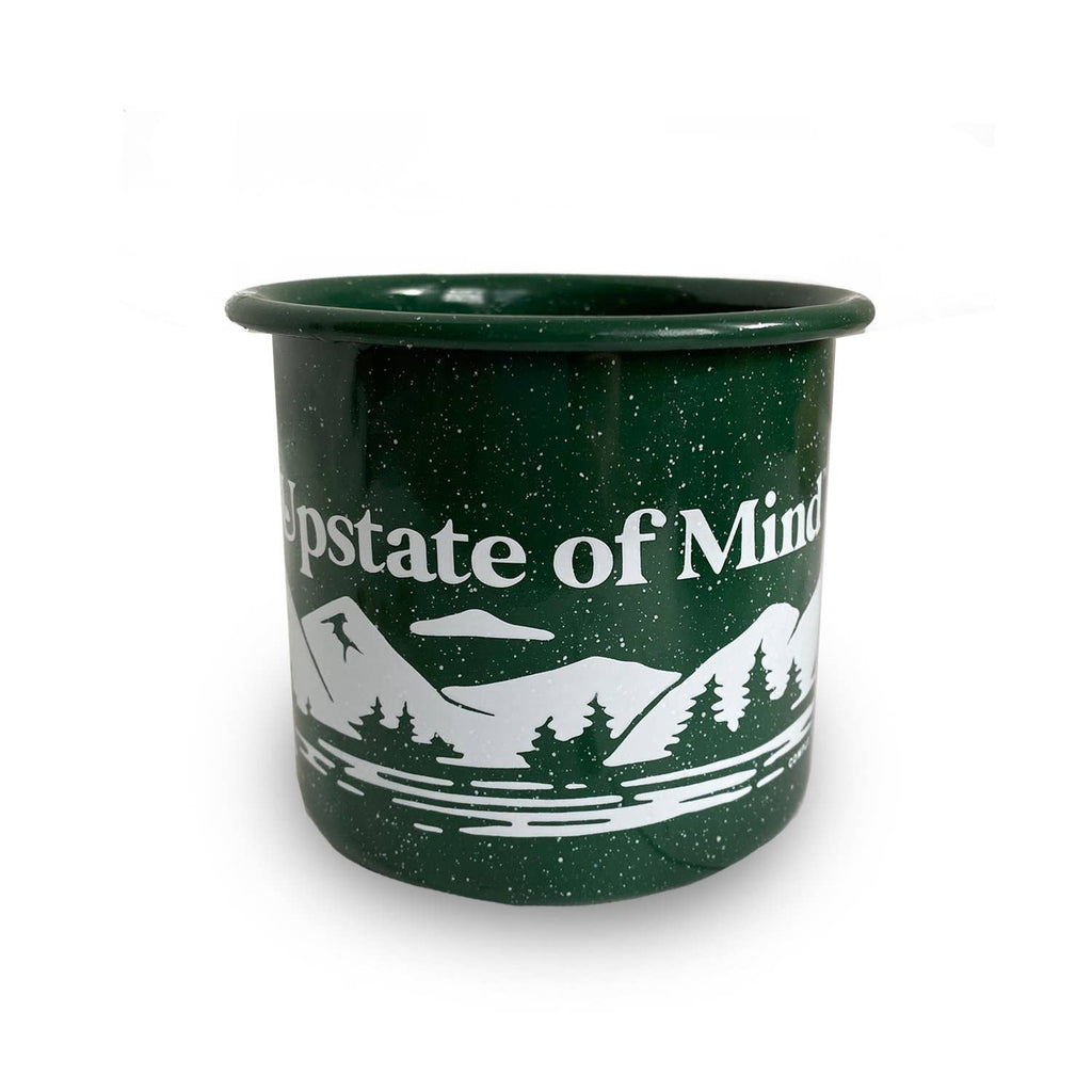 Upstate of Mind Mountain Range Enamel Mug