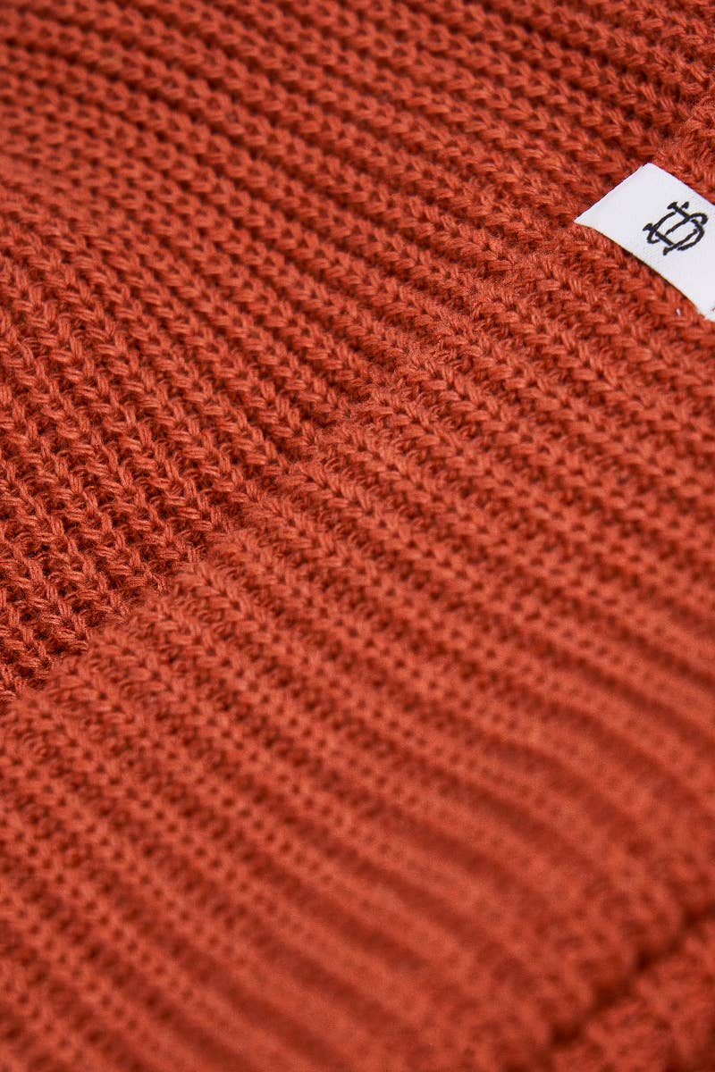 Upcycled Cotton Watchcap - Ladybug