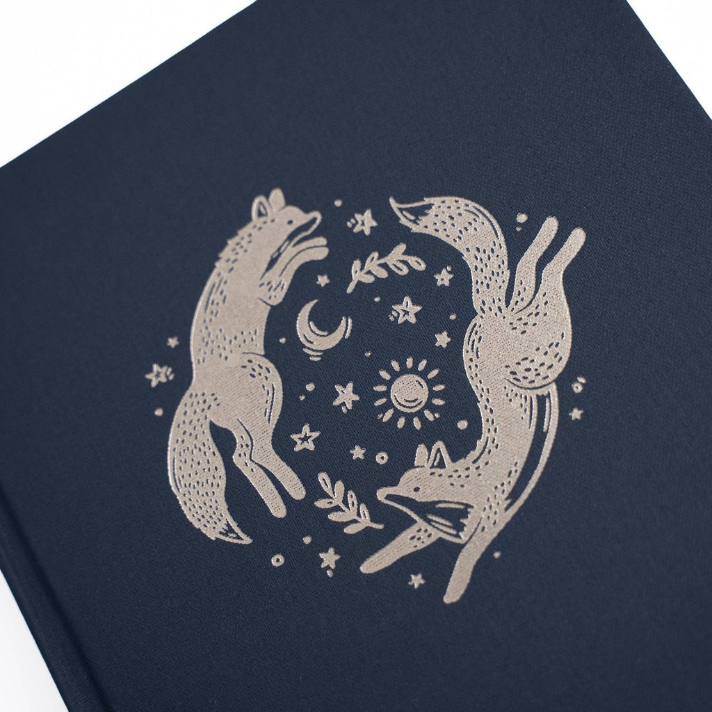 A5 Dot Grid: Forest Foxes
