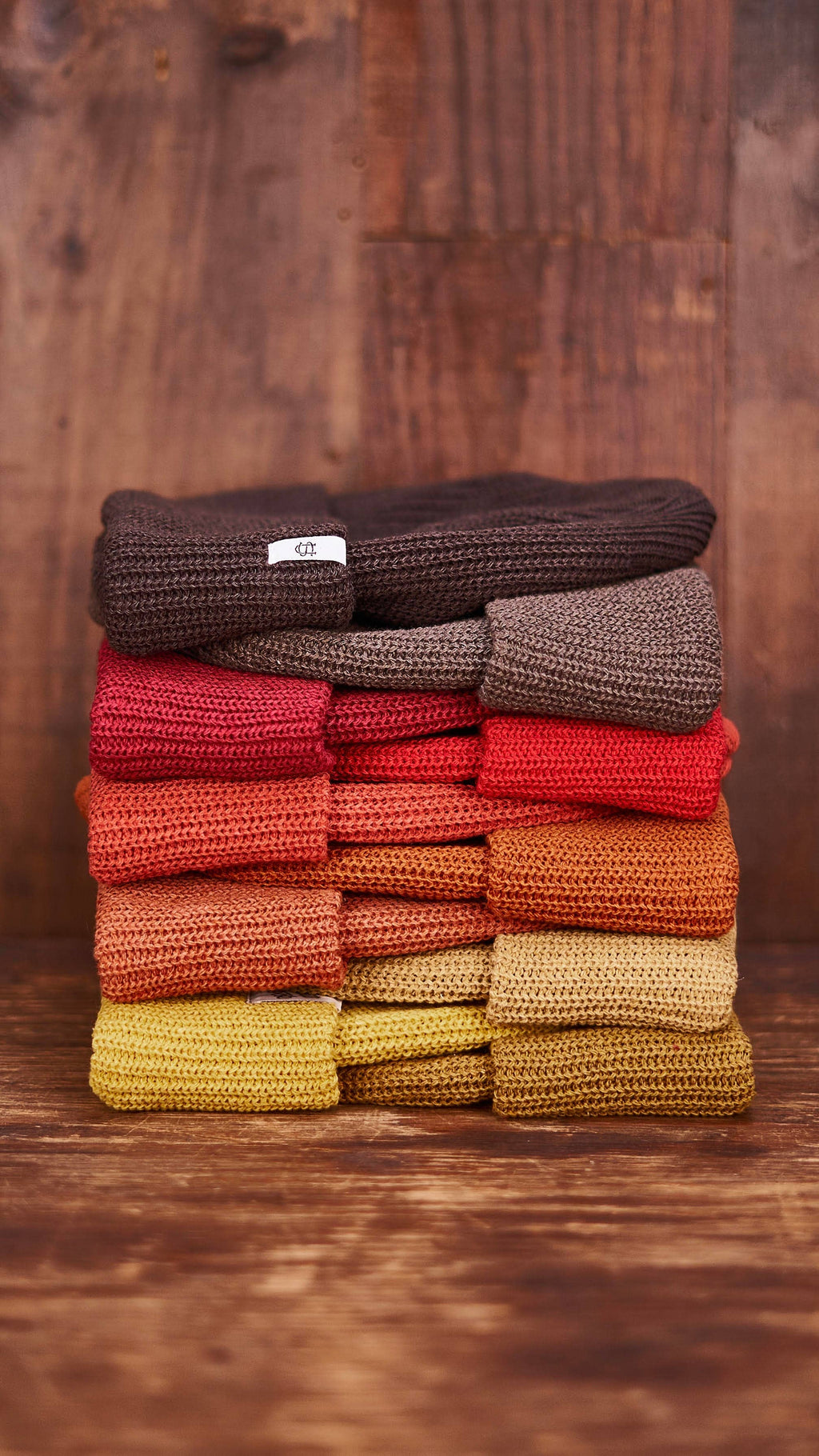 Upcycled Cotton Watchcap - Ladybug