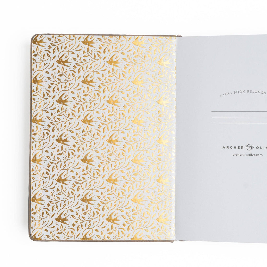 A5 Undated Planner: Songbird