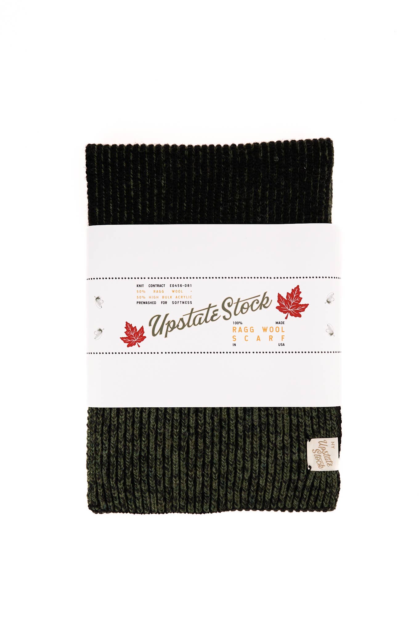 Ragg Wool Scarf: Cherry Blossom Tweed