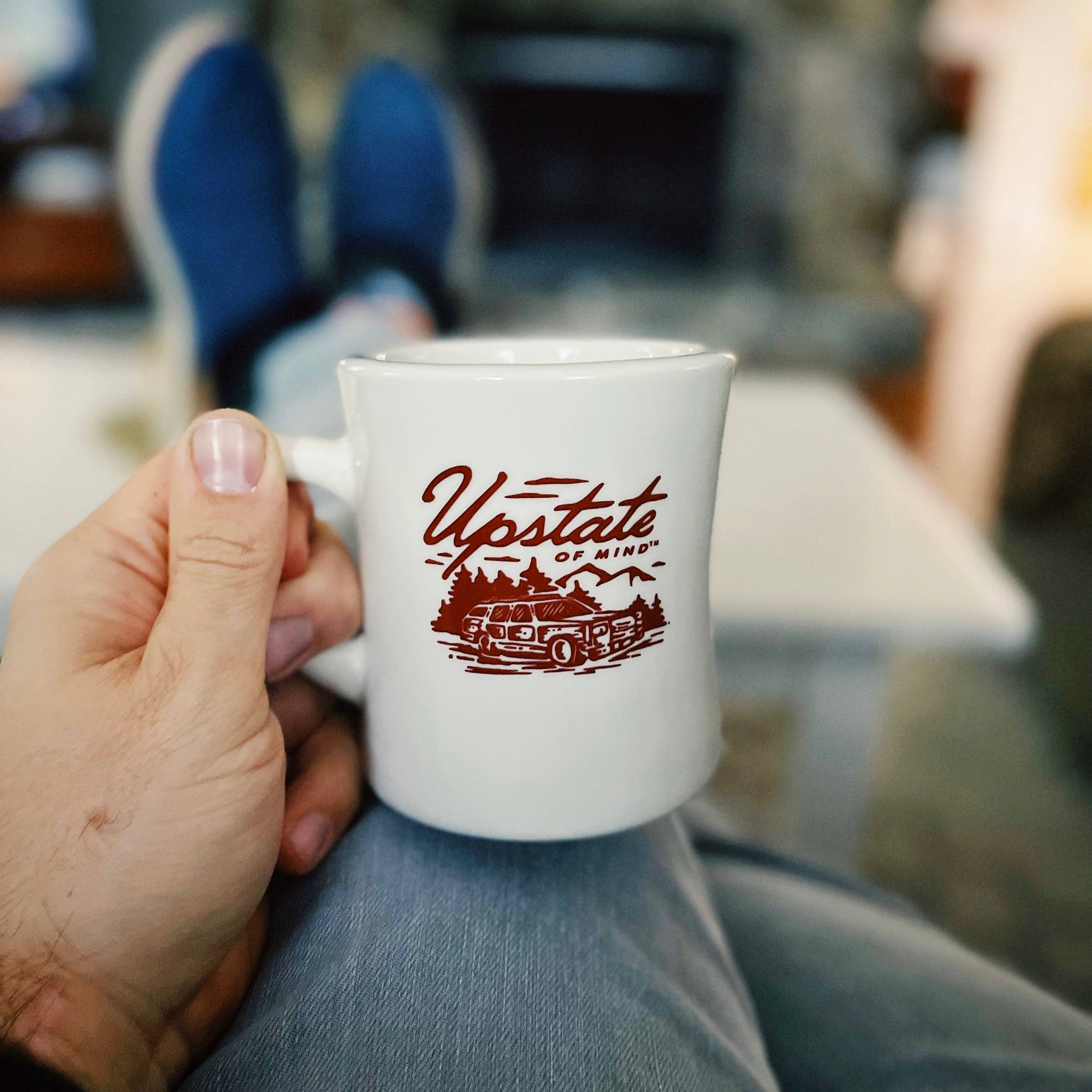 The Woody Wagon Ceramic Mug