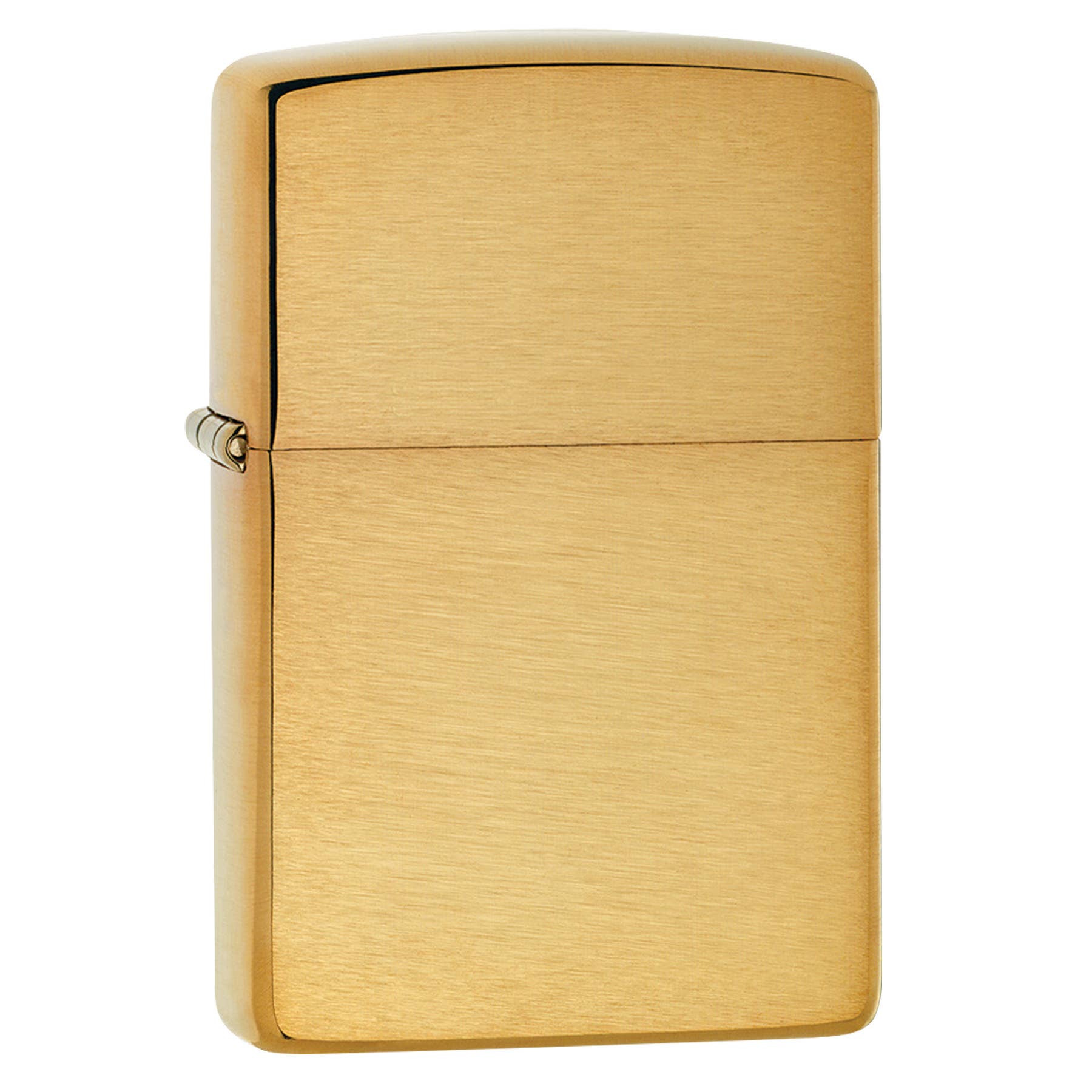 Zippo Lighter - Brushed Brass