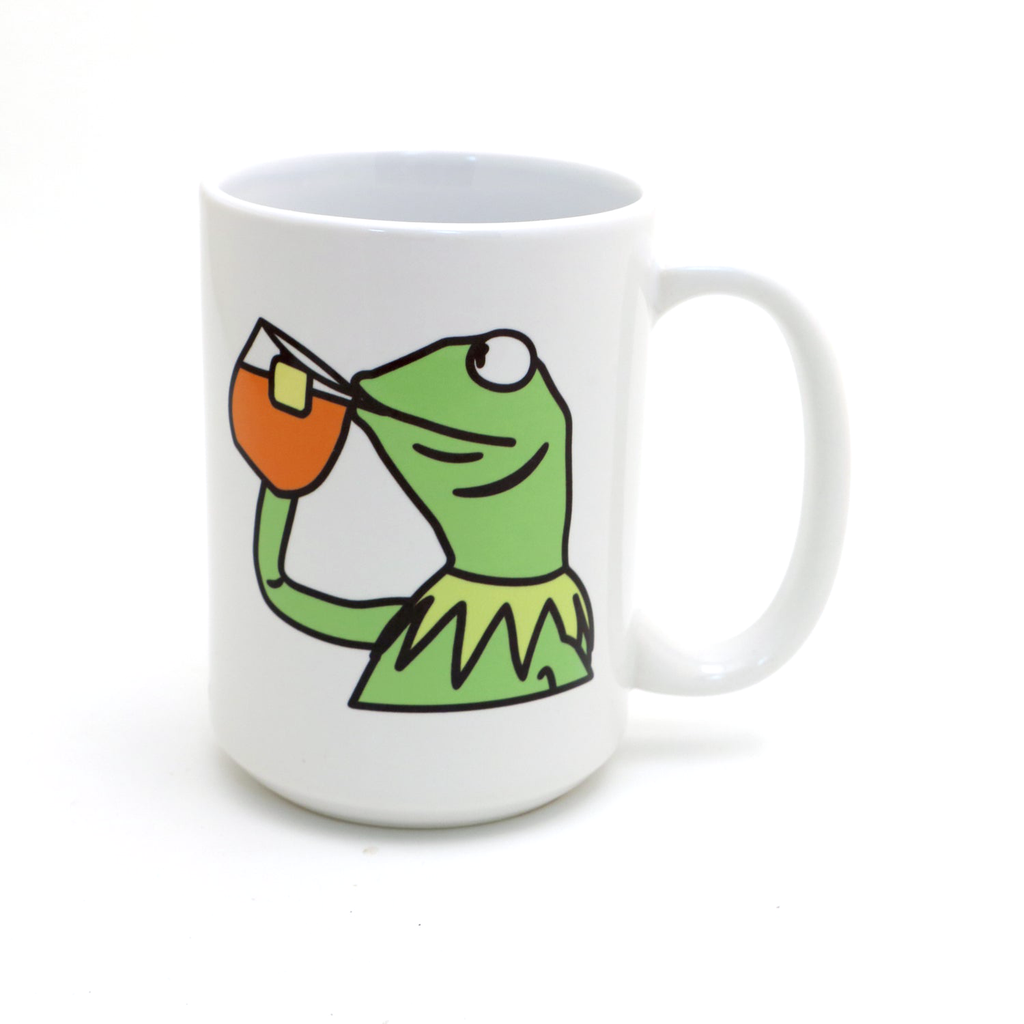 Kermit Drinking Tea Mug