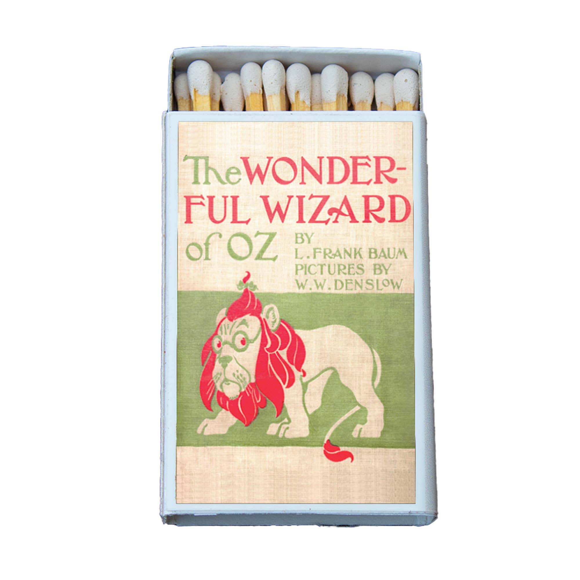 Wizard of Oz Book Cover Decorative Matches