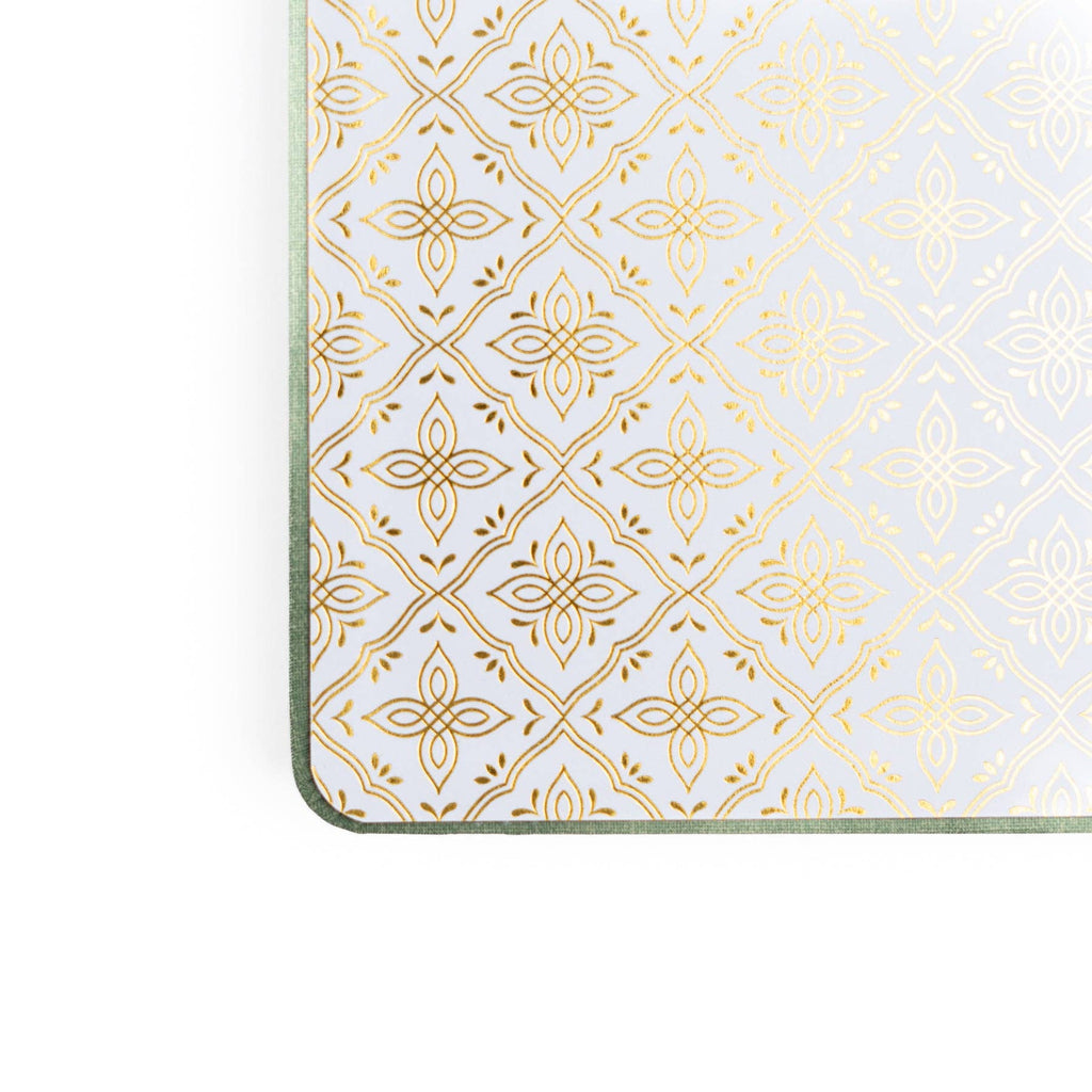 8X8 Storybook in Vintage Olive - Dot Grid