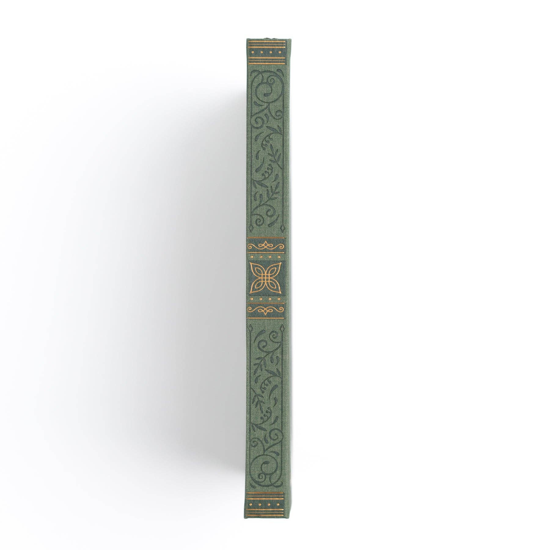 8X8 Storybook in Vintage Olive - Dot Grid