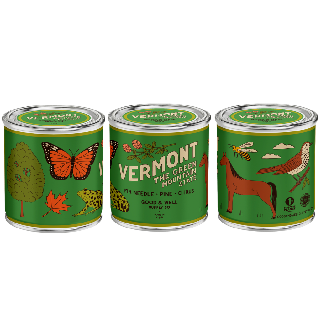 Vermont State Soy Candle