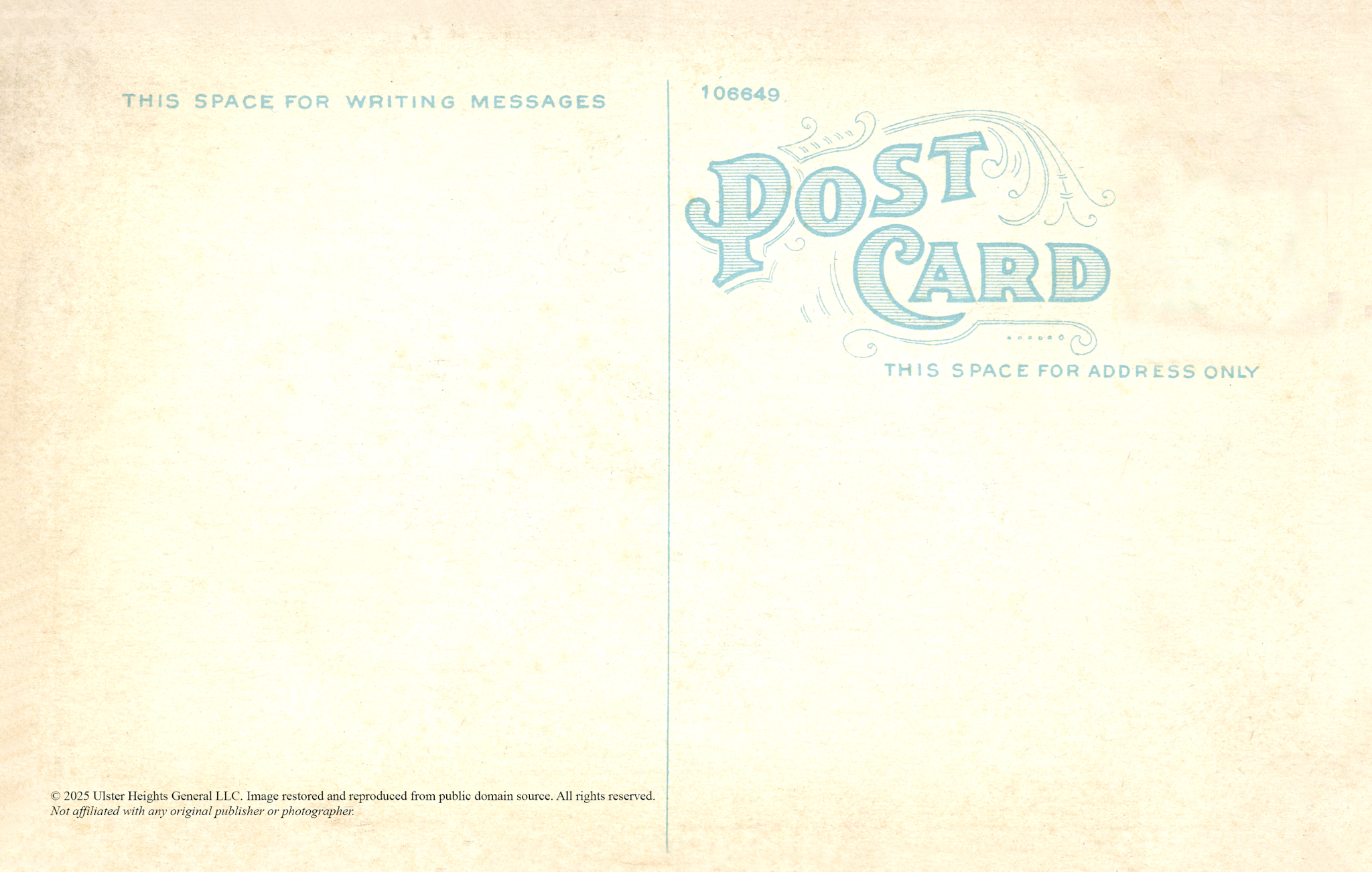 Ulster Heights Vintage Postcard - Car Greetings