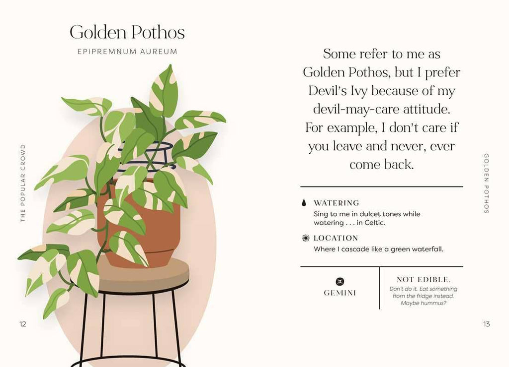 Houseplants and Their F*cked-Up Thoughts by Carlyle Christoff