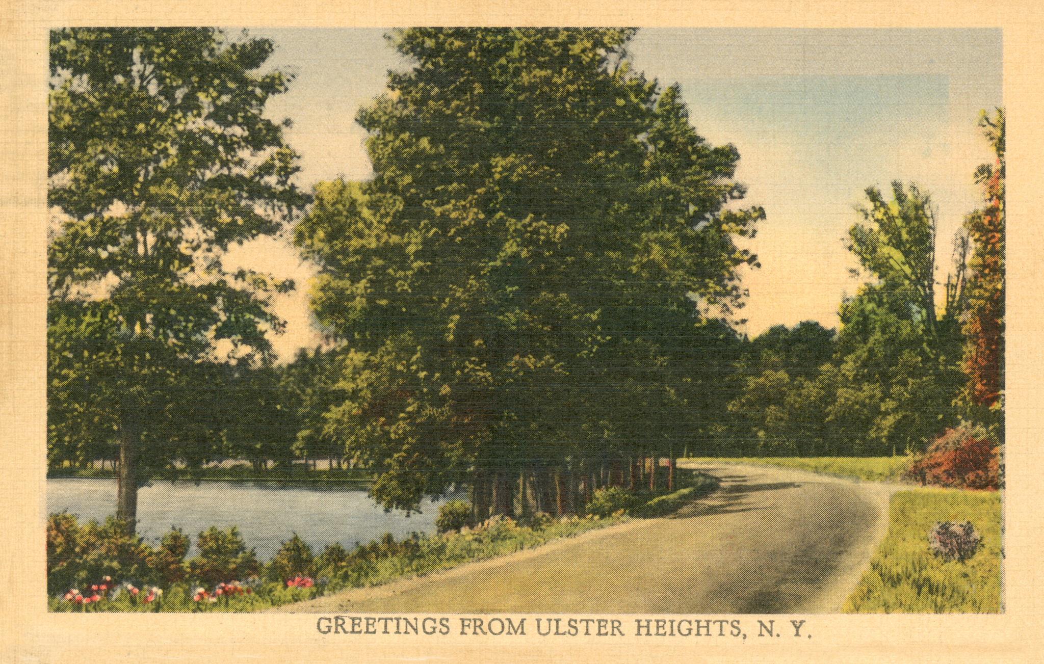 Ulster Heights Vintage Postcard - Creek Greetings