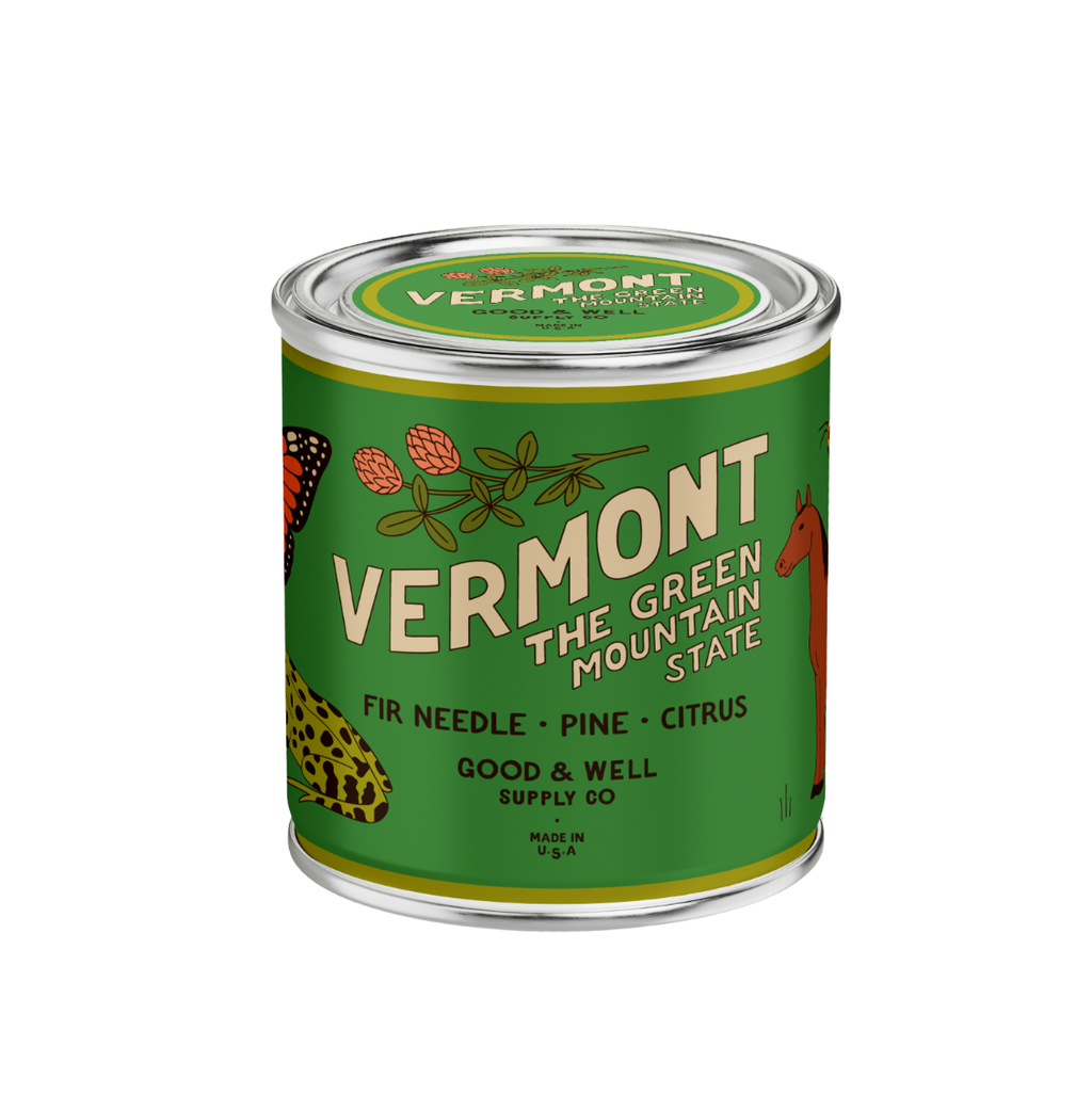 Vermont State Soy Candle