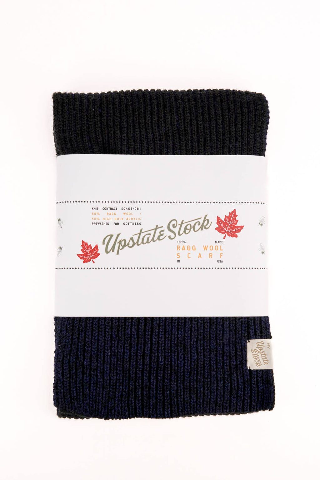 Ragg Wool Scarf: Sky Melange