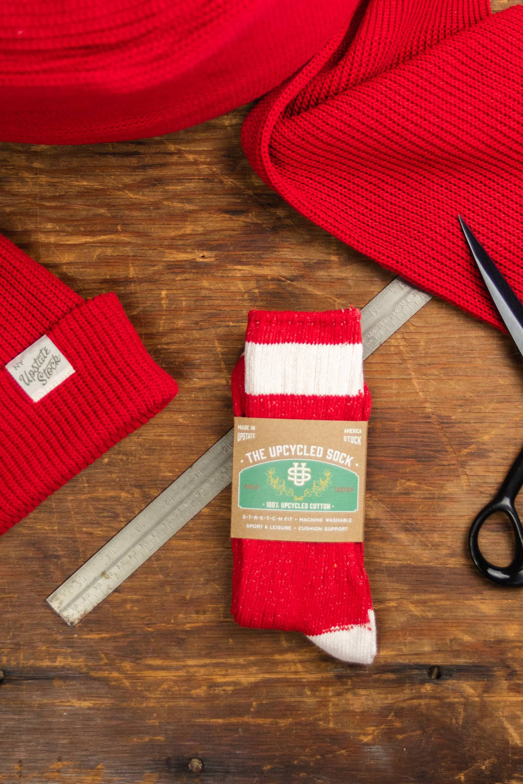 The Upcycled Sock: Ochre