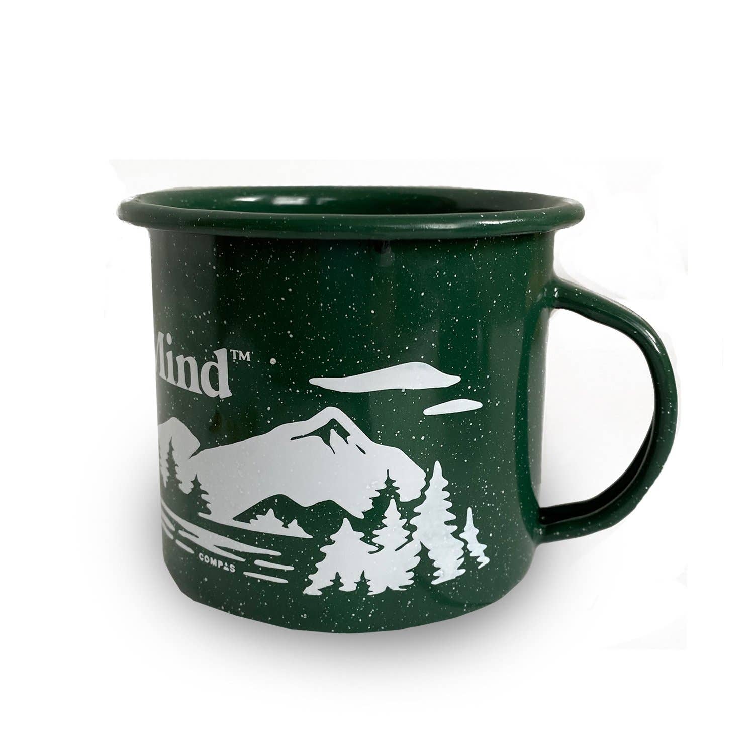 Upstate of Mind Mountain Range Enamel Mug