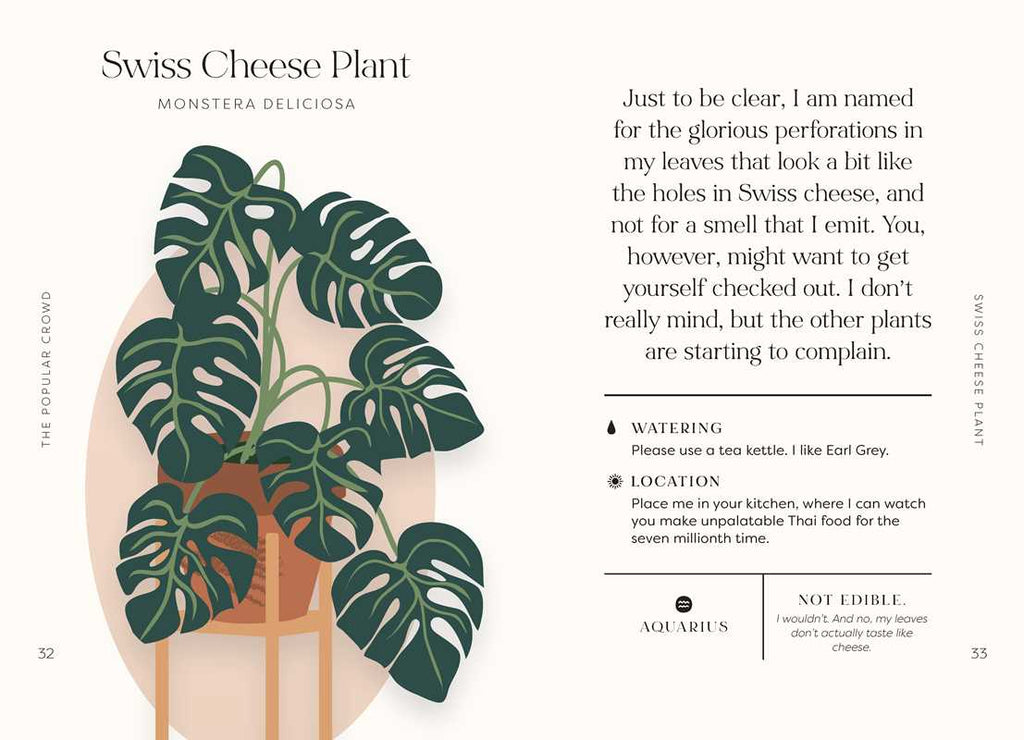 Houseplants and Their F*cked-Up Thoughts by Carlyle Christoff
