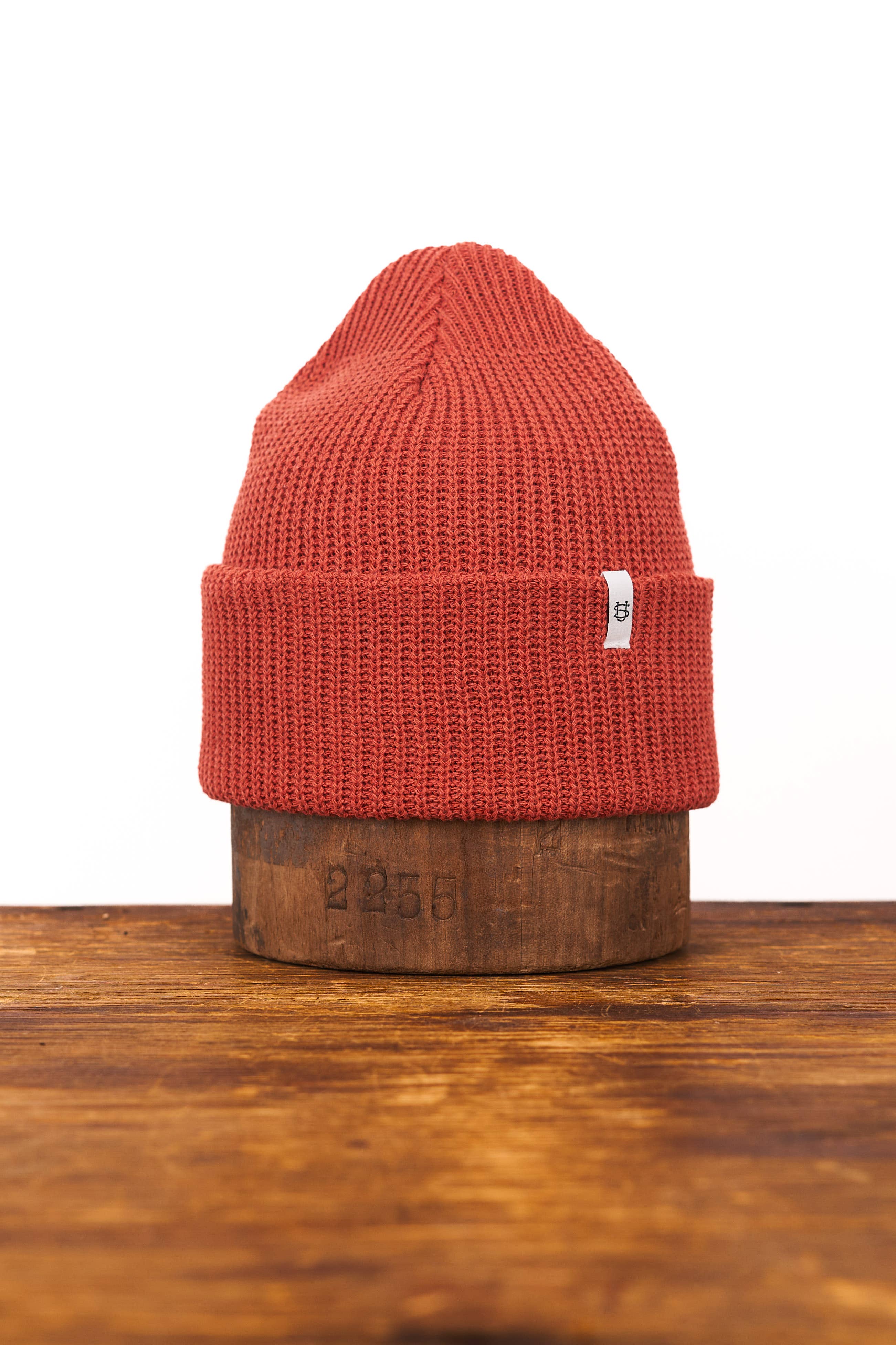 Upcycled Cotton Watchcap - Ladybug