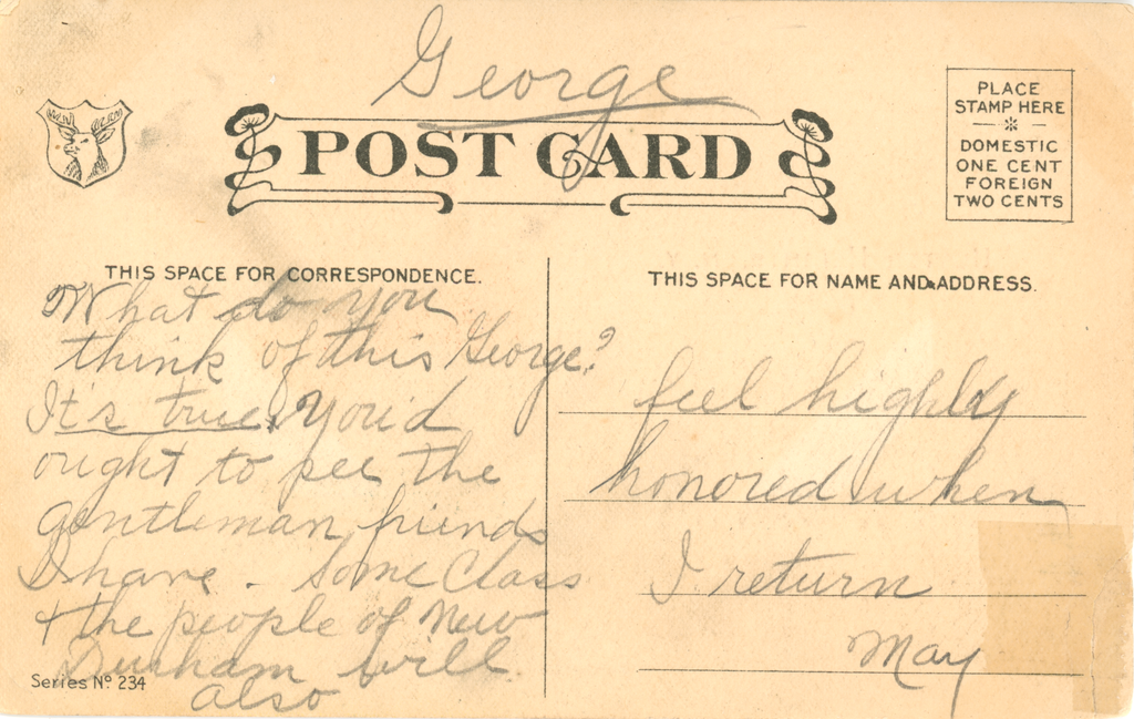 Ulster Heights Vintage Postcard - Just Arrived