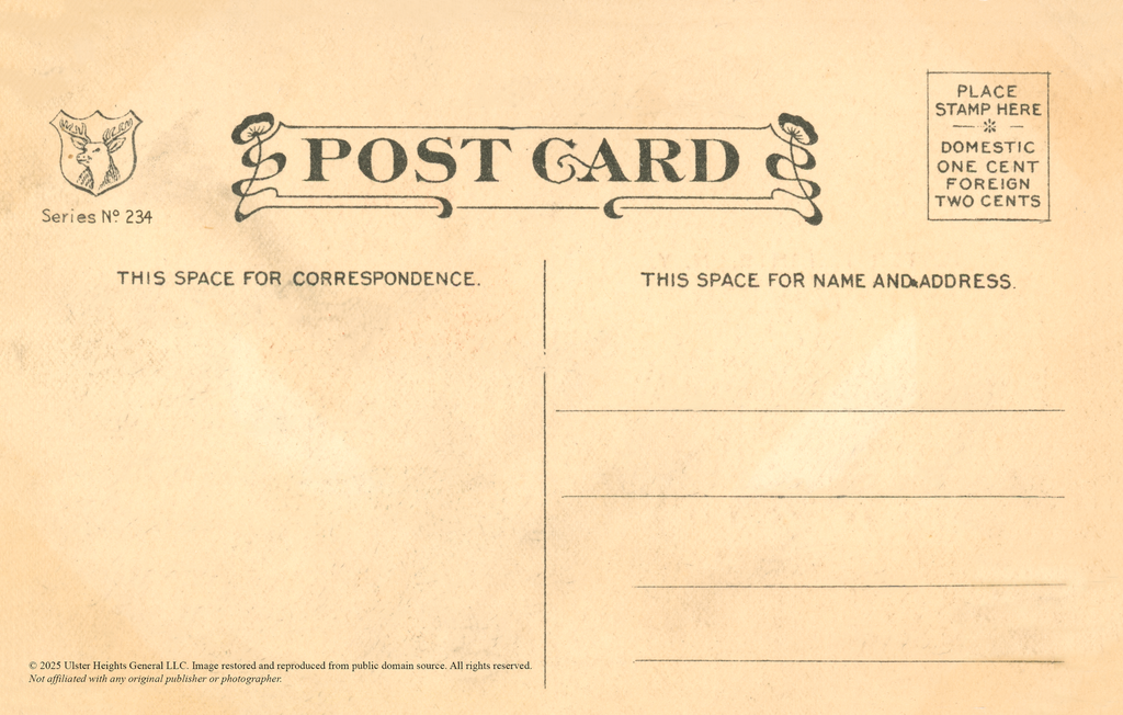 Ulster Heights Vintage Postcard - Just Arrived