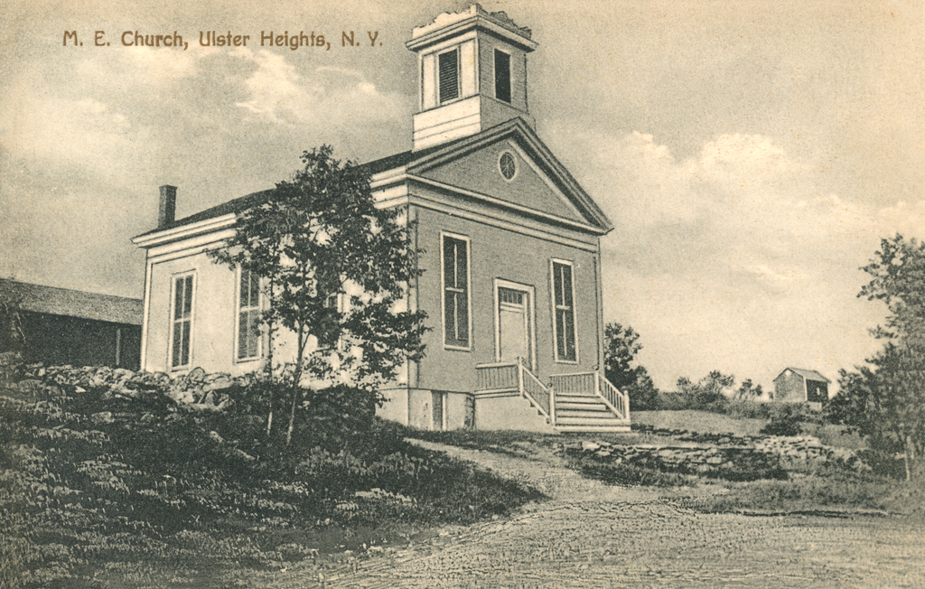 Ulster Heights Vintage Postcard - Methodist Church