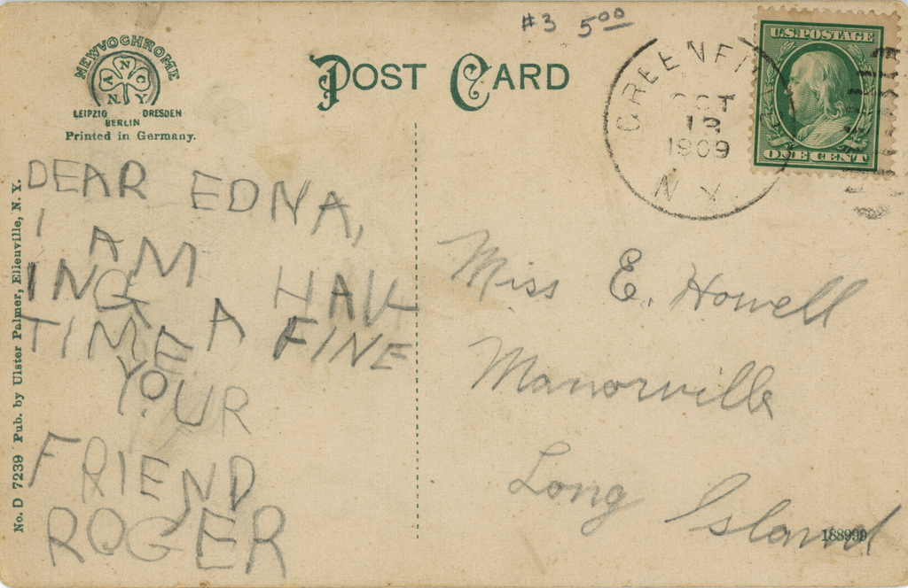 Ulster Heights Vintage Postcard - Trout Stream