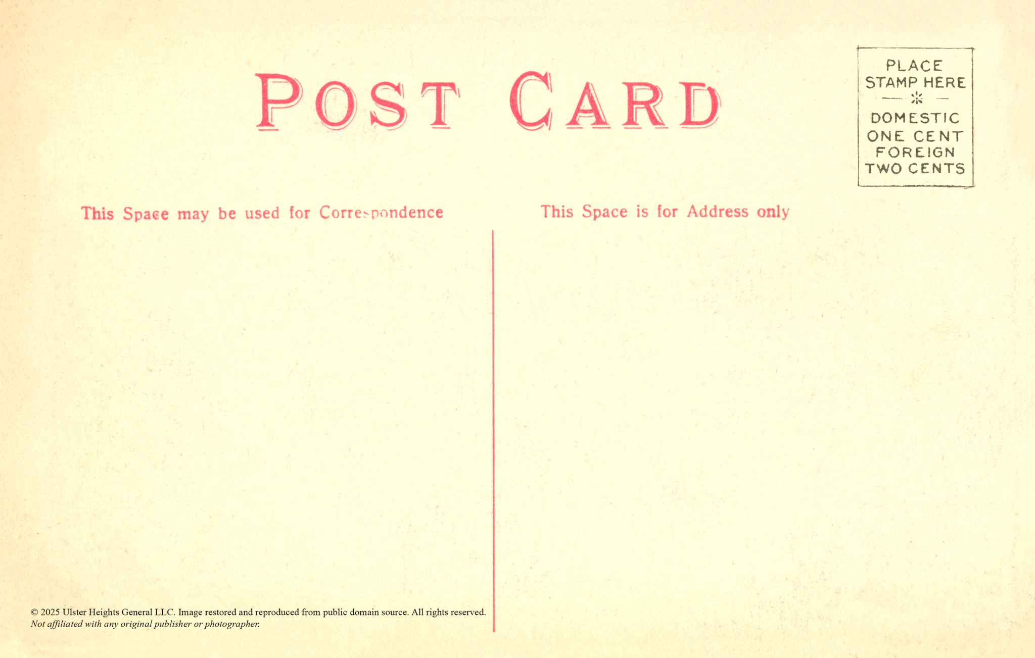 Ulster Heights Vintage Postcard - Trout Stream