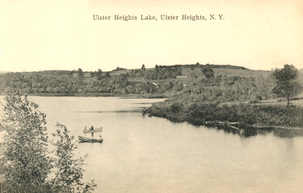 Ulster Heights Vintage Postcard - Ulster Heights Lake